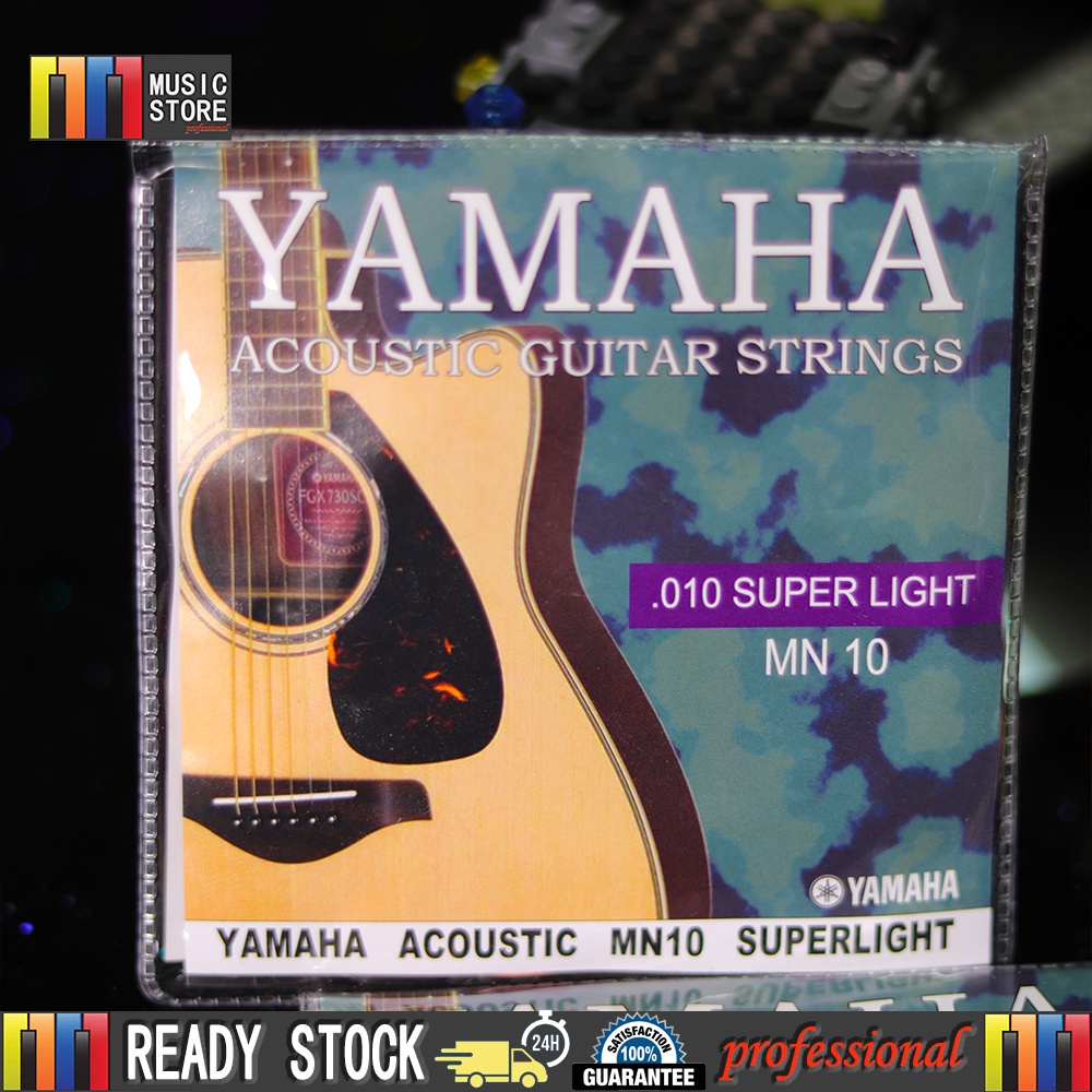 Fast Shipping YAMAHA ACOUSTIC GUITAR STRINGS Super Light Gauge