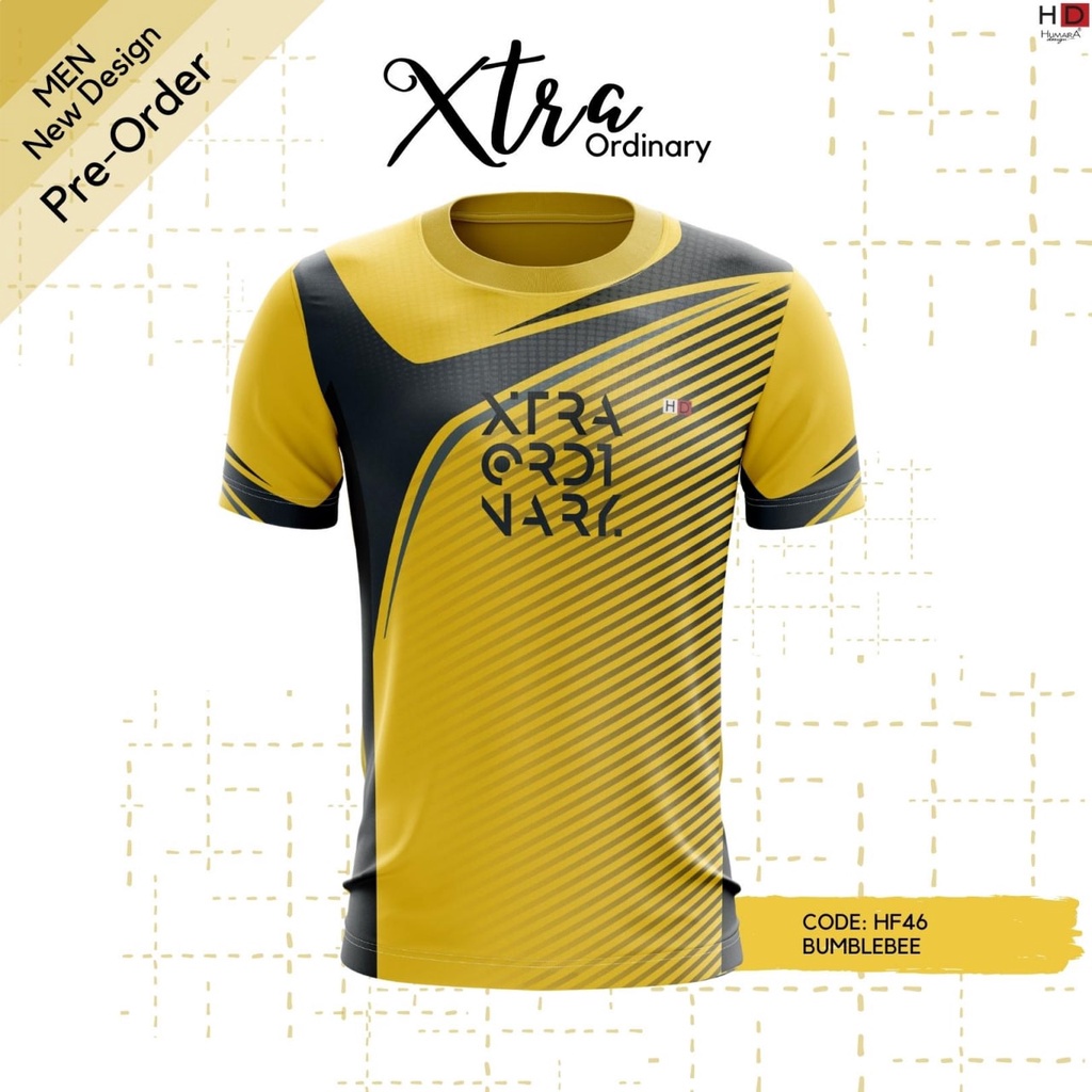 Ro FS Sublimation Jersey Yellow Black