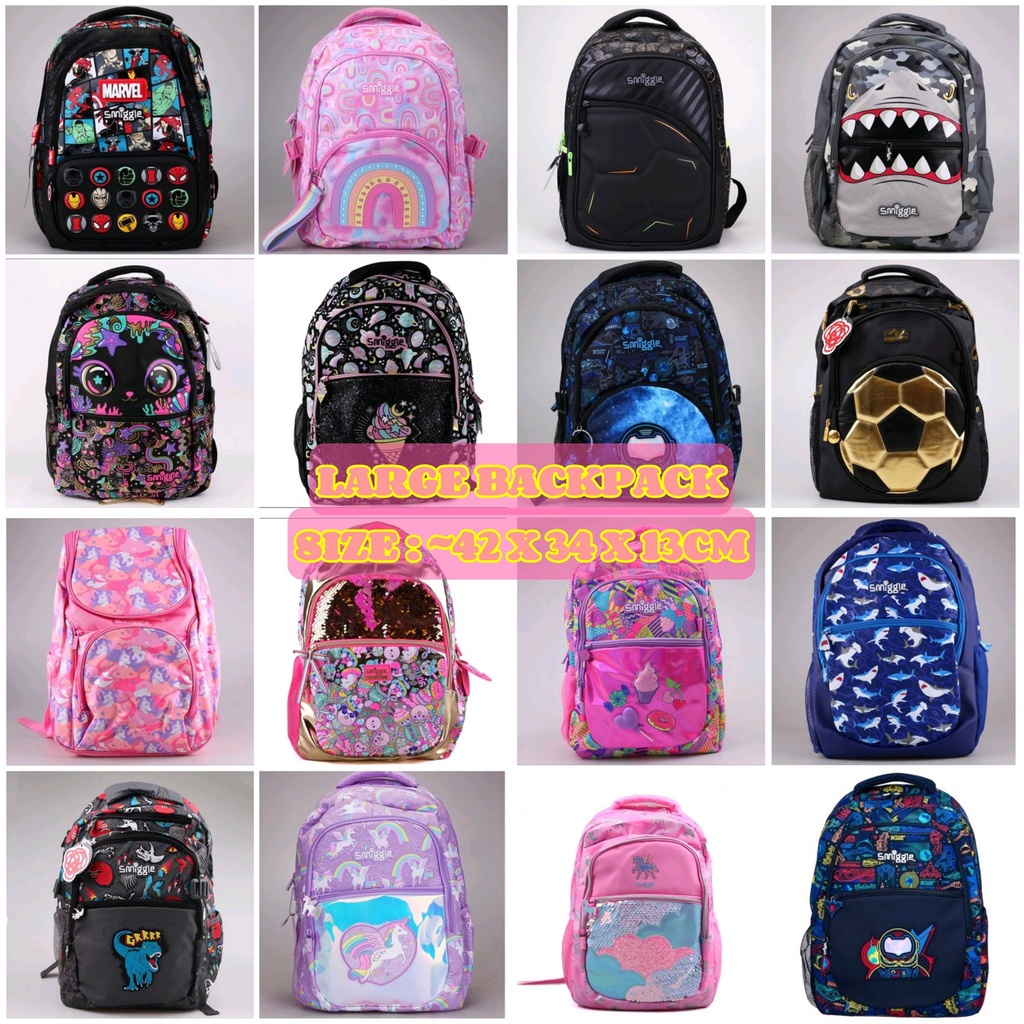 Smiggle girl school discount bags