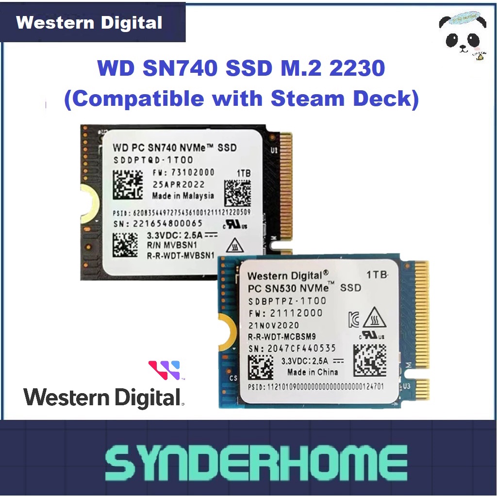 年末のプロモーション大特価！ WD SN740 NVMe 1TB M.2 ROG SSD 2230