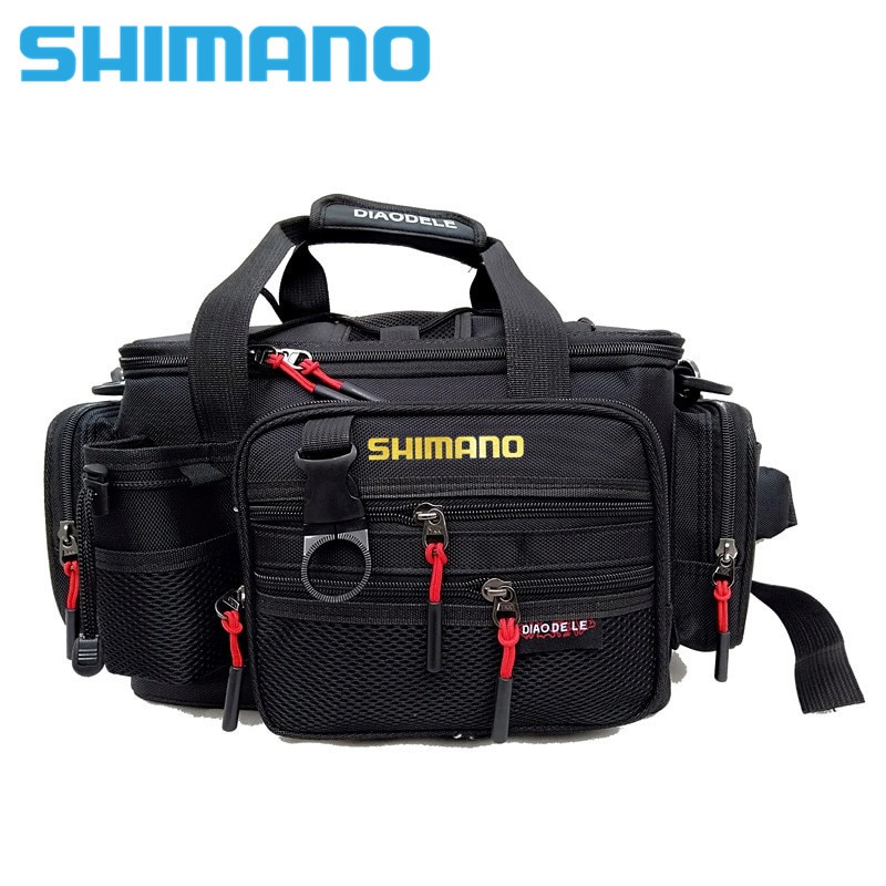 Shimano New Multifunction Fishing Bag Y7 18*23*36cm High Capacity