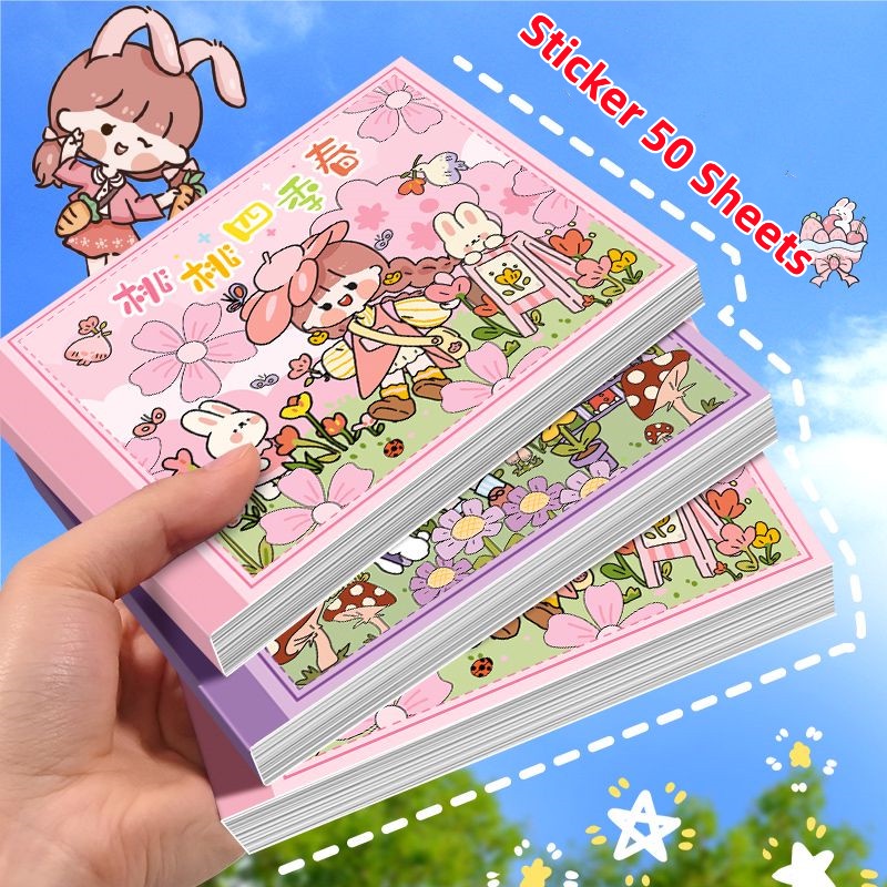 120pcs Kawaii Grab Bag Japanese Kawaii Memos Japanese Sticker