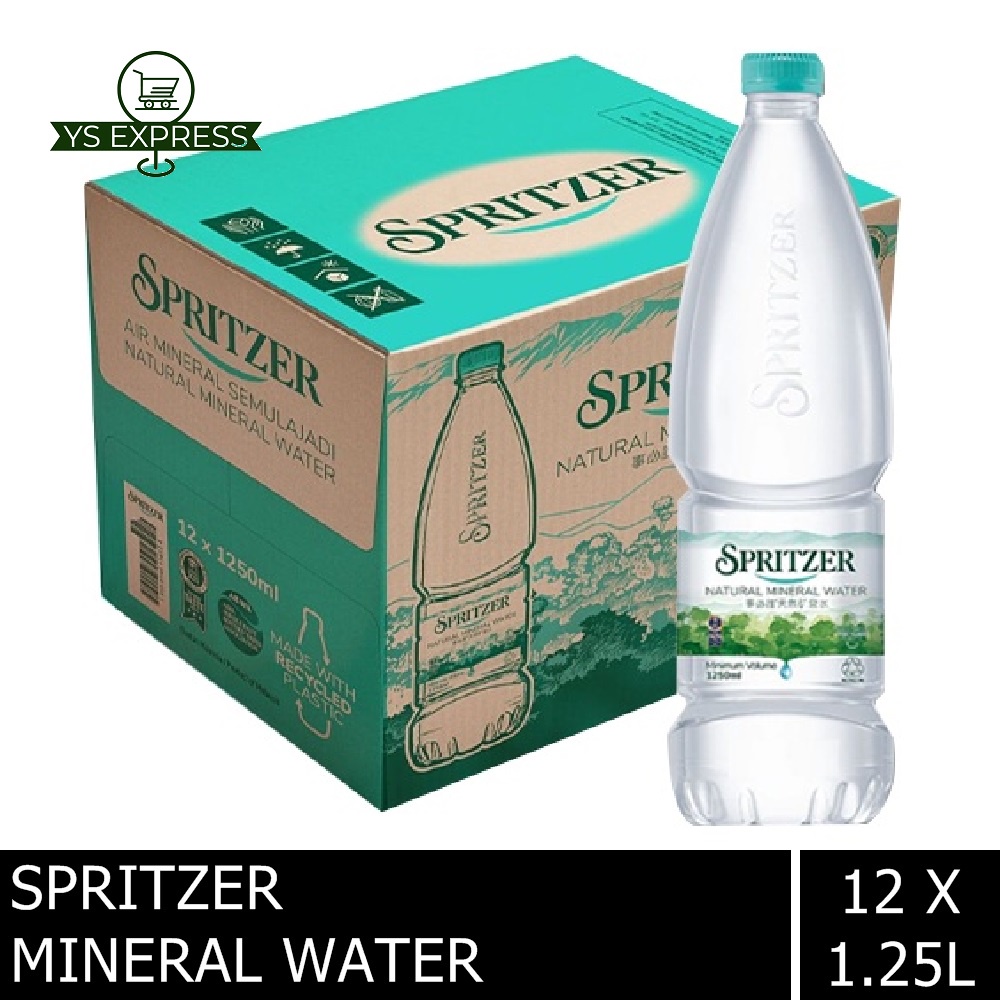 SPRITZER Mineral Water 12 X 1.25L