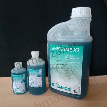 ANIOSYME X3, anios x3 , sterilizer clinical ( membunuh kuman dan