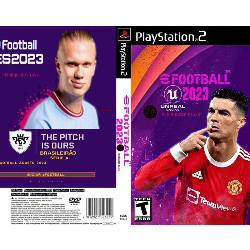 PES 23 ATUALIZADO ABRIL - JOGO PLAYSTATION 2 GAME - PS2 - 202 - Escorrega o  Preço