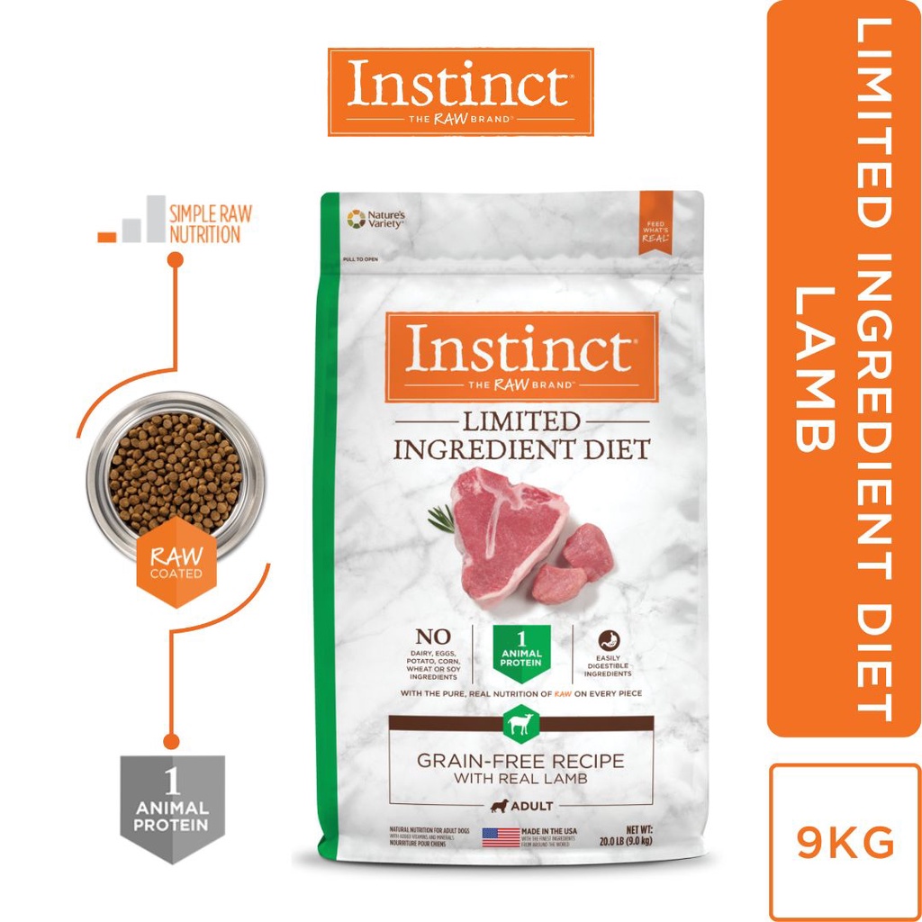 Instinct Limited Ingredient Diet Grain Free Recipe with Real Lamb