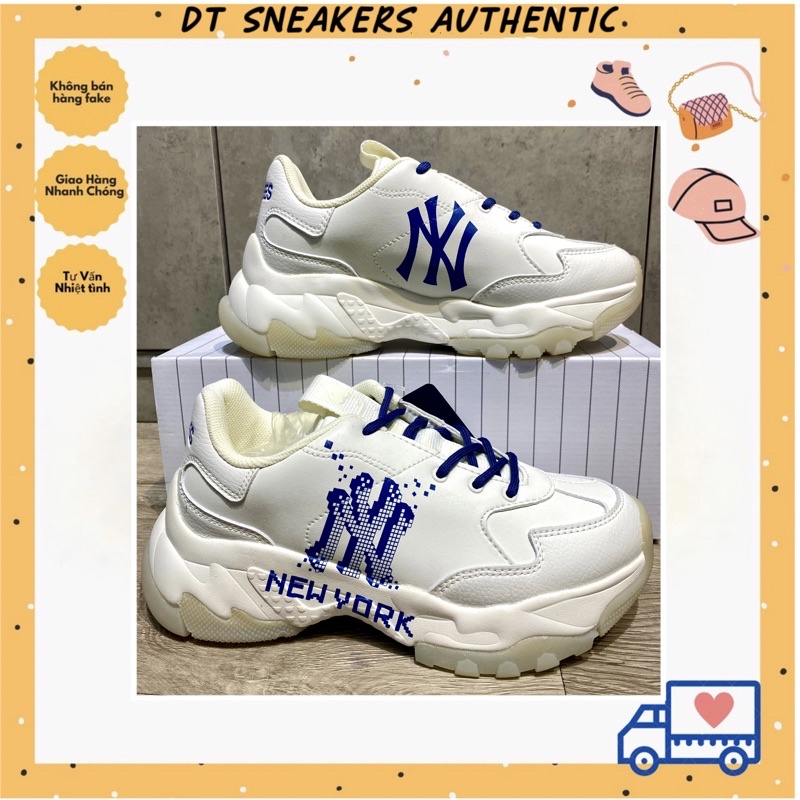 MLB KOREA Bigball Chunky DIA Monogram NY Sneakers Shoes 3ASHCDM2N