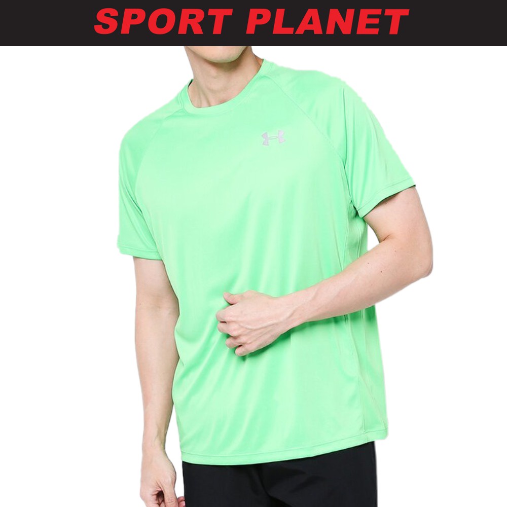 Under armour neon green clearance shirt