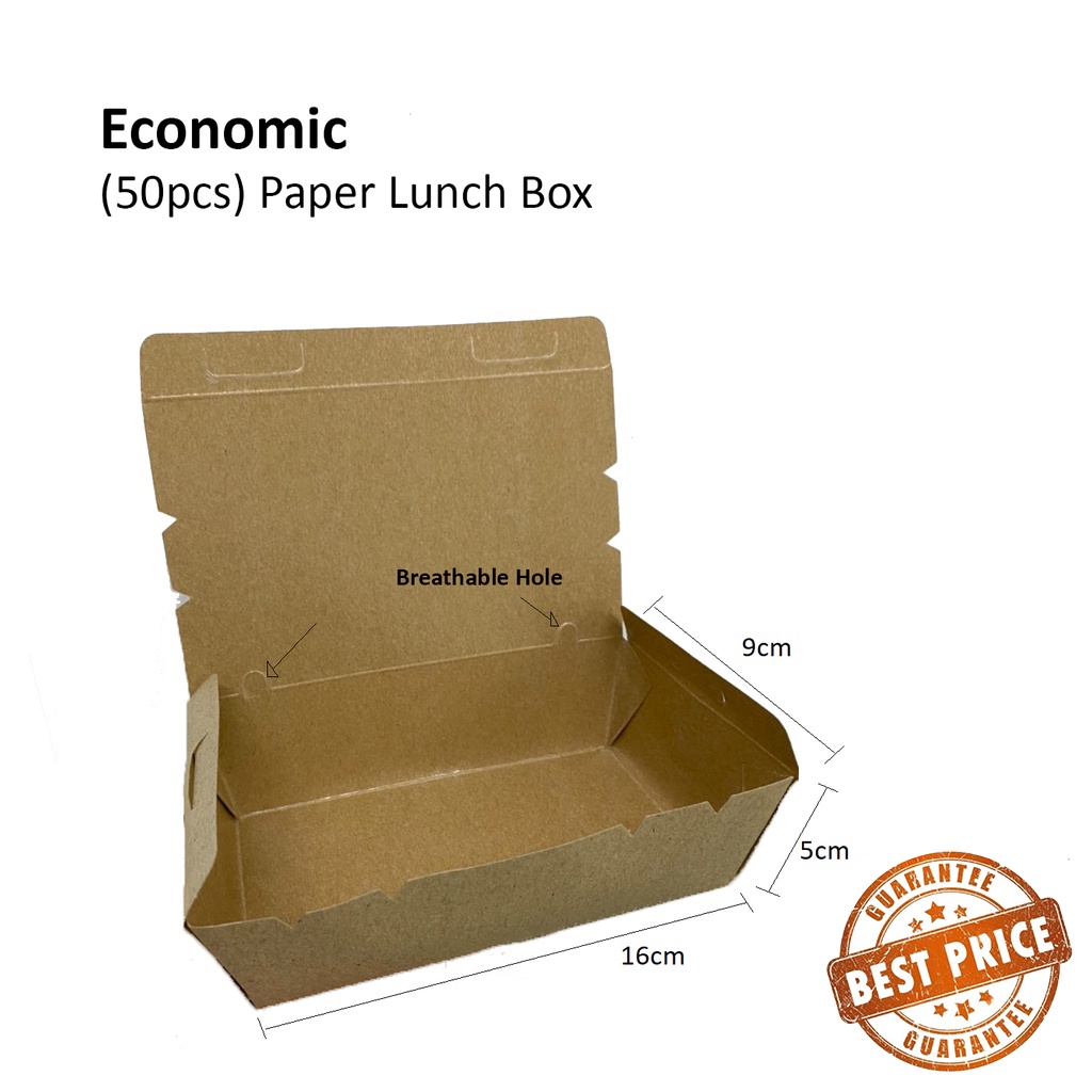 Paper deals lunch box