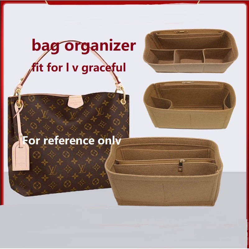 Ready Stock] Lv Neverfull Pm Mm Gm Bag Organizer Insert Compartment Bag  Insert Storage Bag Zipper Bag Multi Pocket Bag Organiser Bag Storage  Accessories Organizer