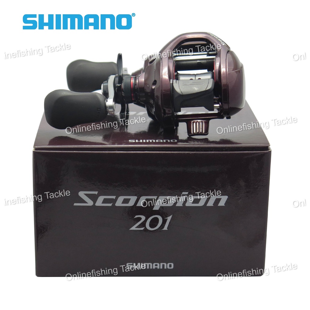 NEW 2014 SHIMANO fishing reel SCORPION 200, 201, 201HG Baitcasting Reel  with 1 Year Local Warranty & Free Gift