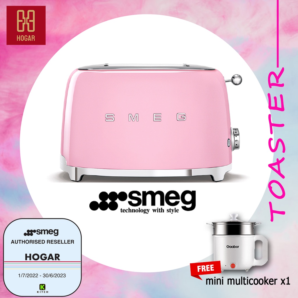Pink smeg kettle and toaster sales