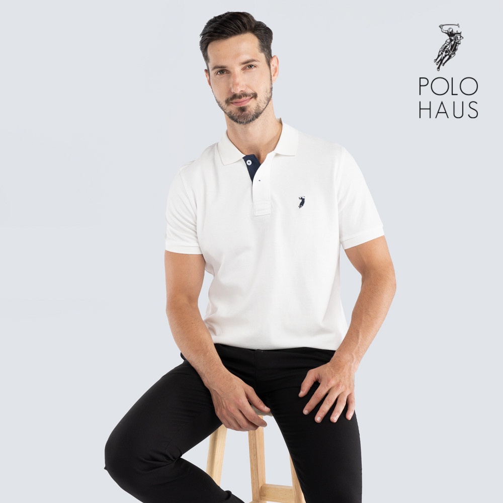 Buy POLO HAUS Men's 100% Cotton Signature Fit Long Sleeve 2024 Online