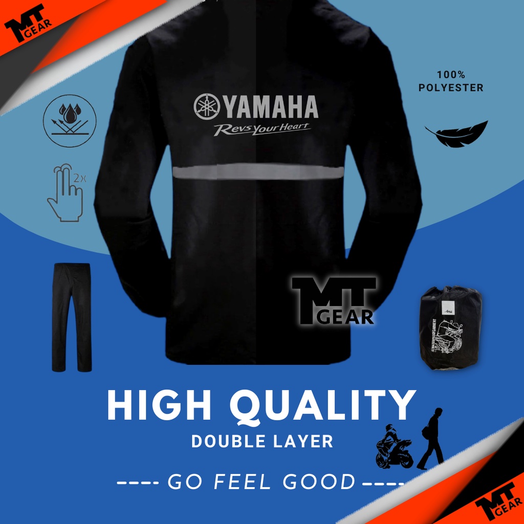 Yamaha deals rain gear