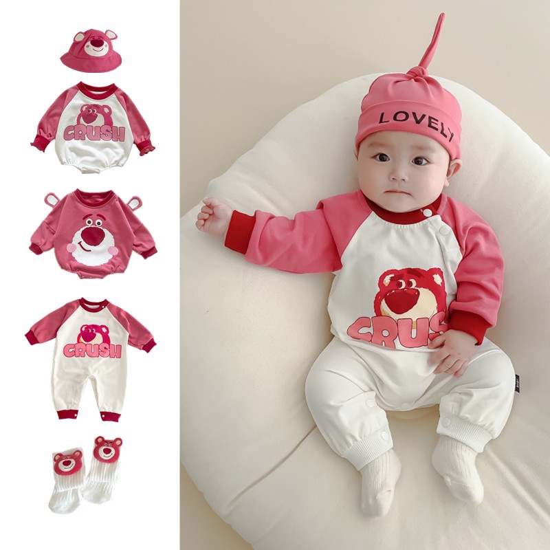 Buy [12-24 months] Rompers baby clothes Korean baby clothes baby