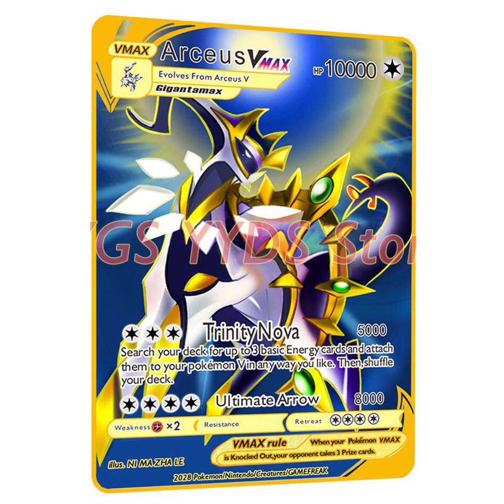 Pokemon Cards Pikachu VMAX GX EX Lucario Charizard Mew Shiny Gold Cards  Game Series Children Collection Toys for Christmas Gifts - AliExpress