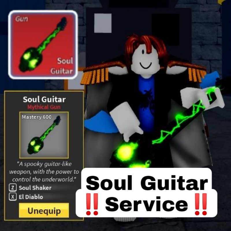 How to Get Soul Guitar & Mythical Puzzle in Blox Fruits
