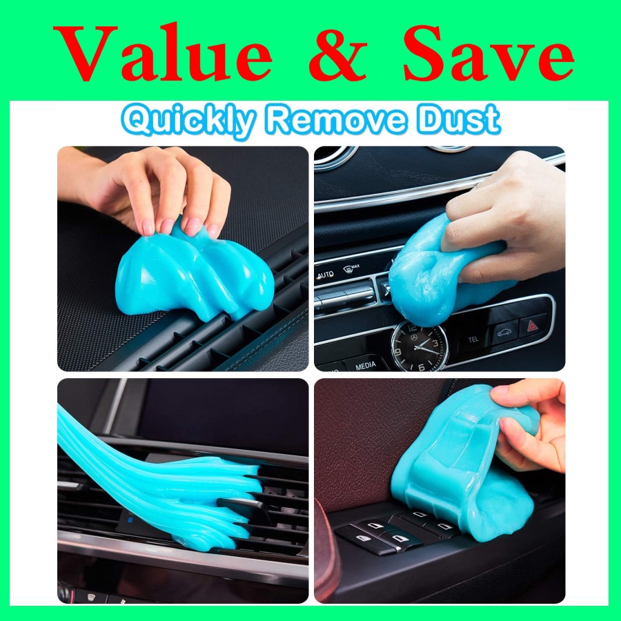 70g Cleaning Gel for Car, Car Cleaning Kit Universal Detailing