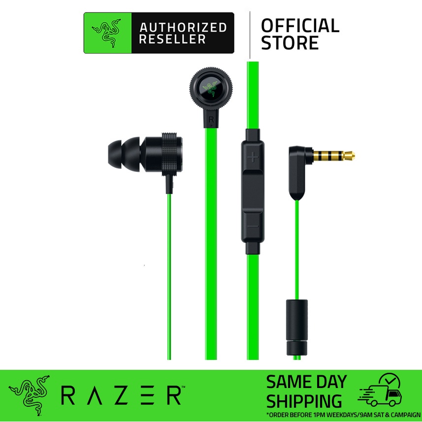 Razer Hammerhead Pro V2 In Ear Gaming Headphones Earbud with Mic Audio Jack 3.5mm