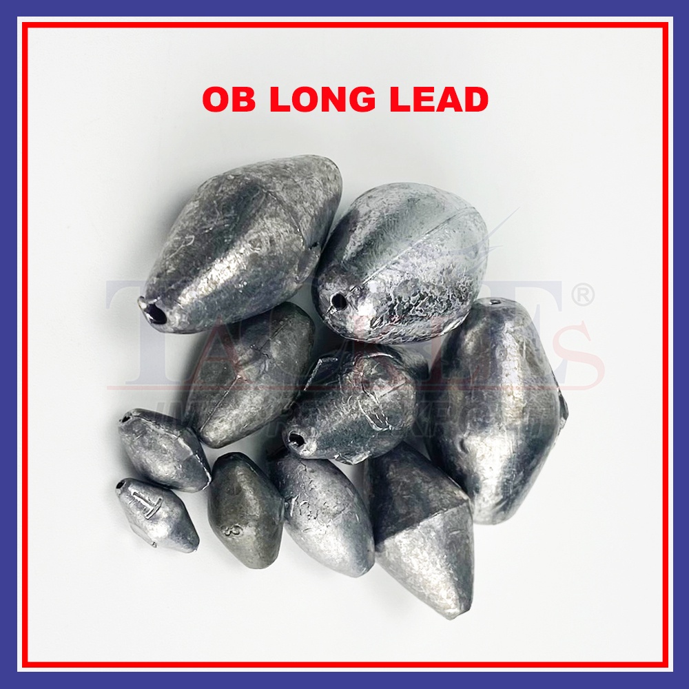 5 pcs】Fishing Weights Lead Round Sinker Bottom Batu Alat Pancing Mancing  Timah Ladung Bulat.