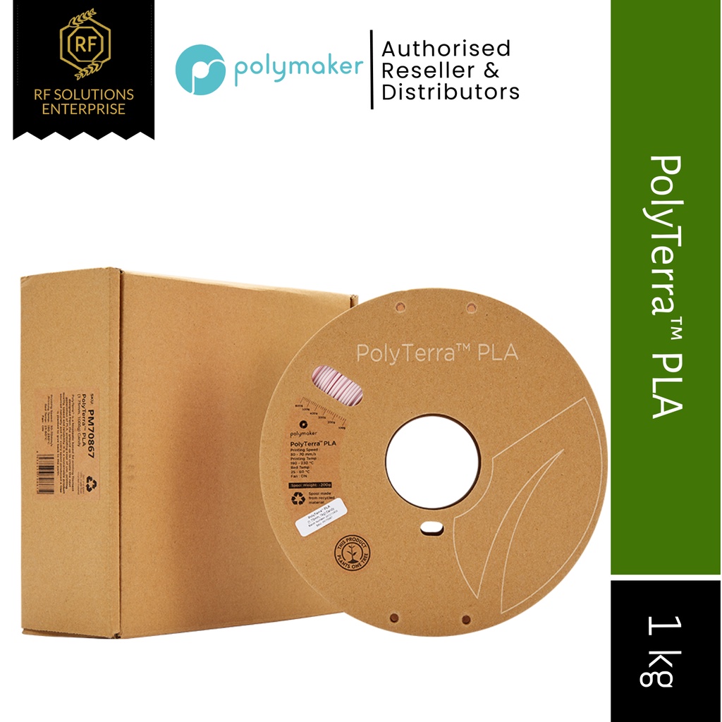 Polymaker PolyTerra PLA Filament 1.75mm 1kg
