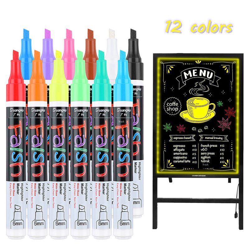 Neon & Pastel Chalk Markers - Pack of 30 Pens