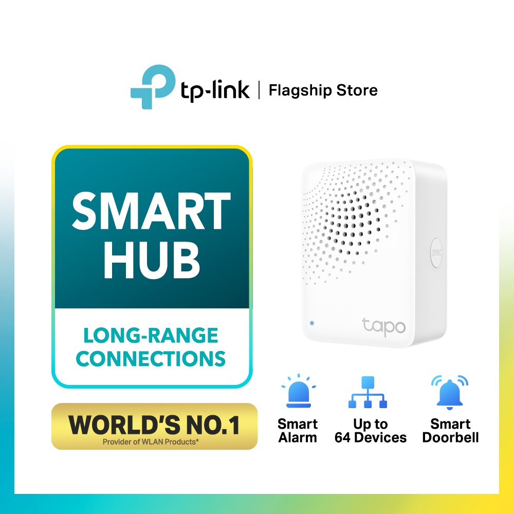 TP-Link Tapo Smart IoT Hub with Chime Tapo H100, T100