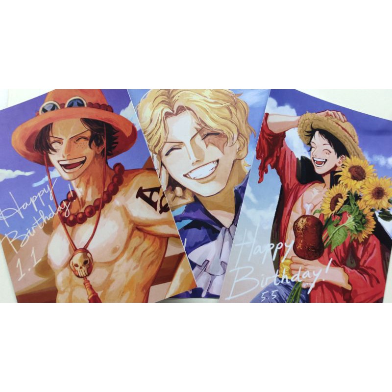 One Piece - ASL(Ace,Sabo,Luffy) 20cm