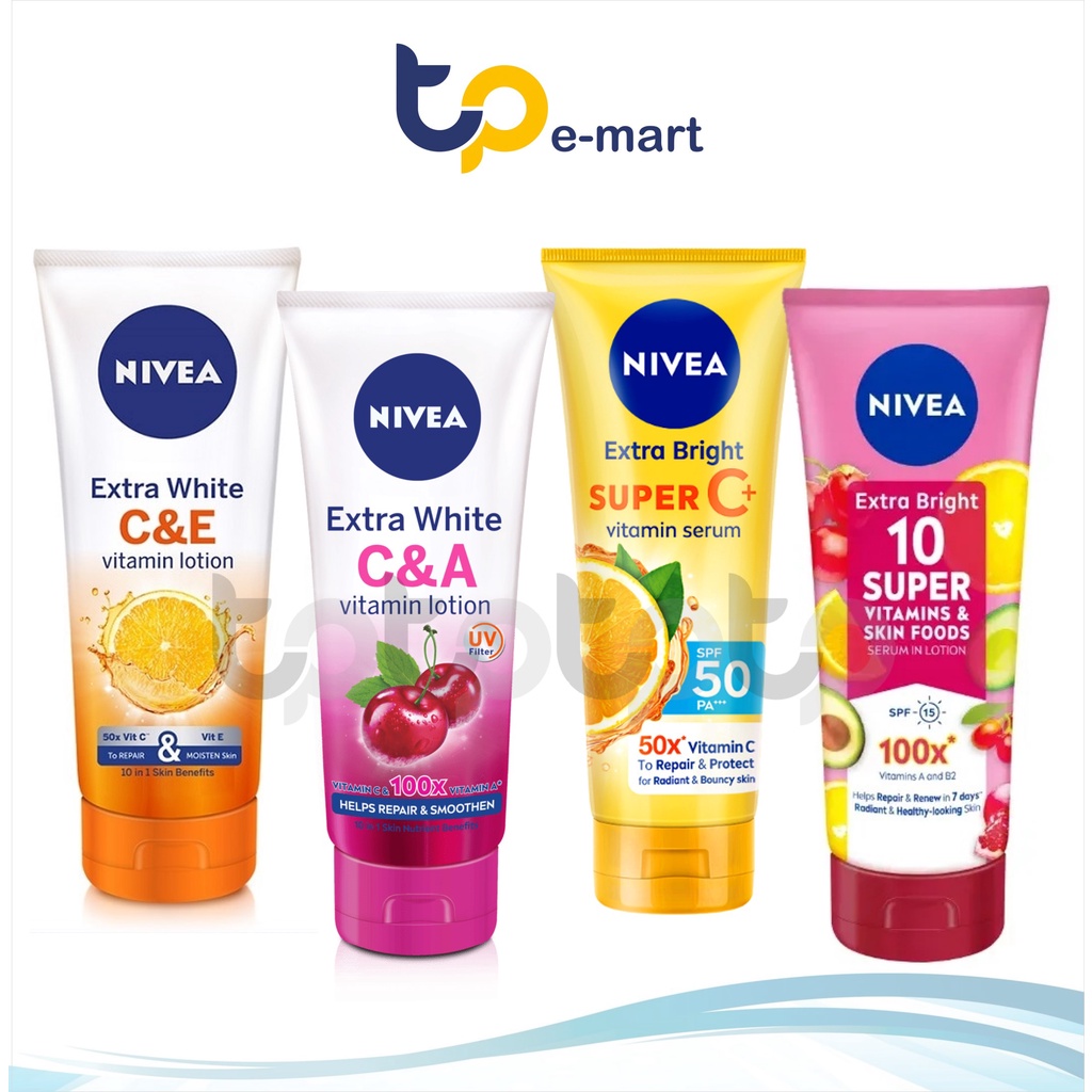 Nivea extra white on sale c&e vitamin lotion