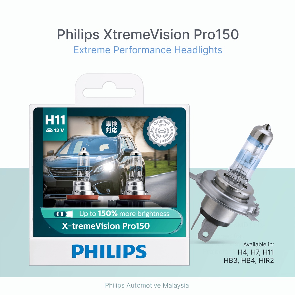 X-tremeVision Pro150 Car headlight bulb 12342XVPS2/20
