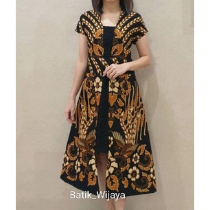 Model baju shop batik dress kekinian