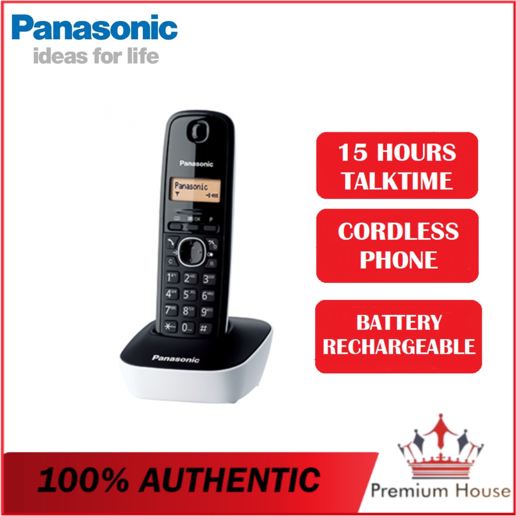 PANASONIC DECT Phone KX-TG1611ML Digital Cordless Phone KX-TG1611 (Suitable  for Home / Office Landline) *RANDOM COLOR* | Shopee Malaysia