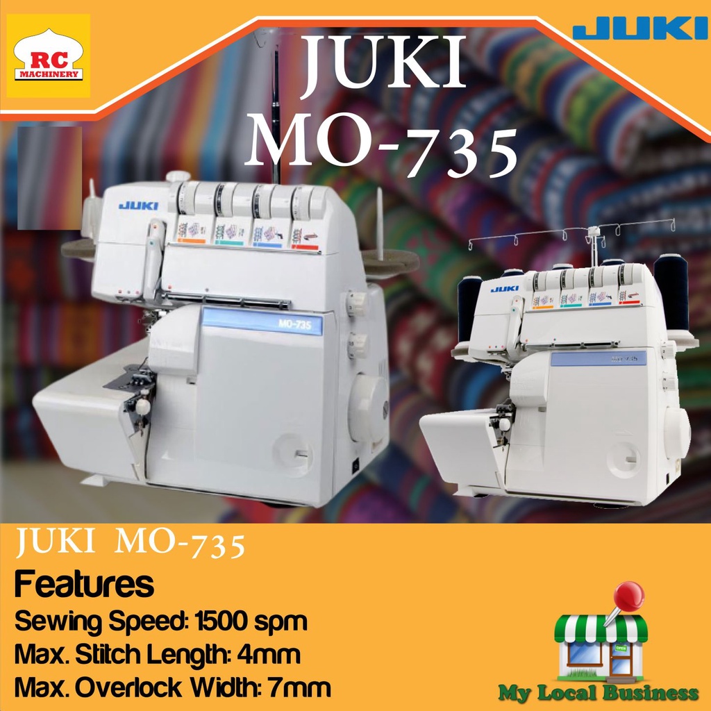Juki MO-735 5 Thread Coverstitch Serger