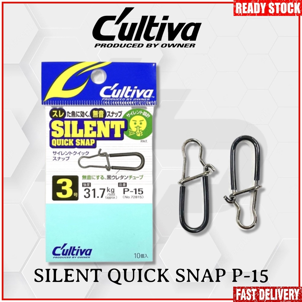 Daiwa Owner C'ultiva P-15 Silent Quick Snap 2