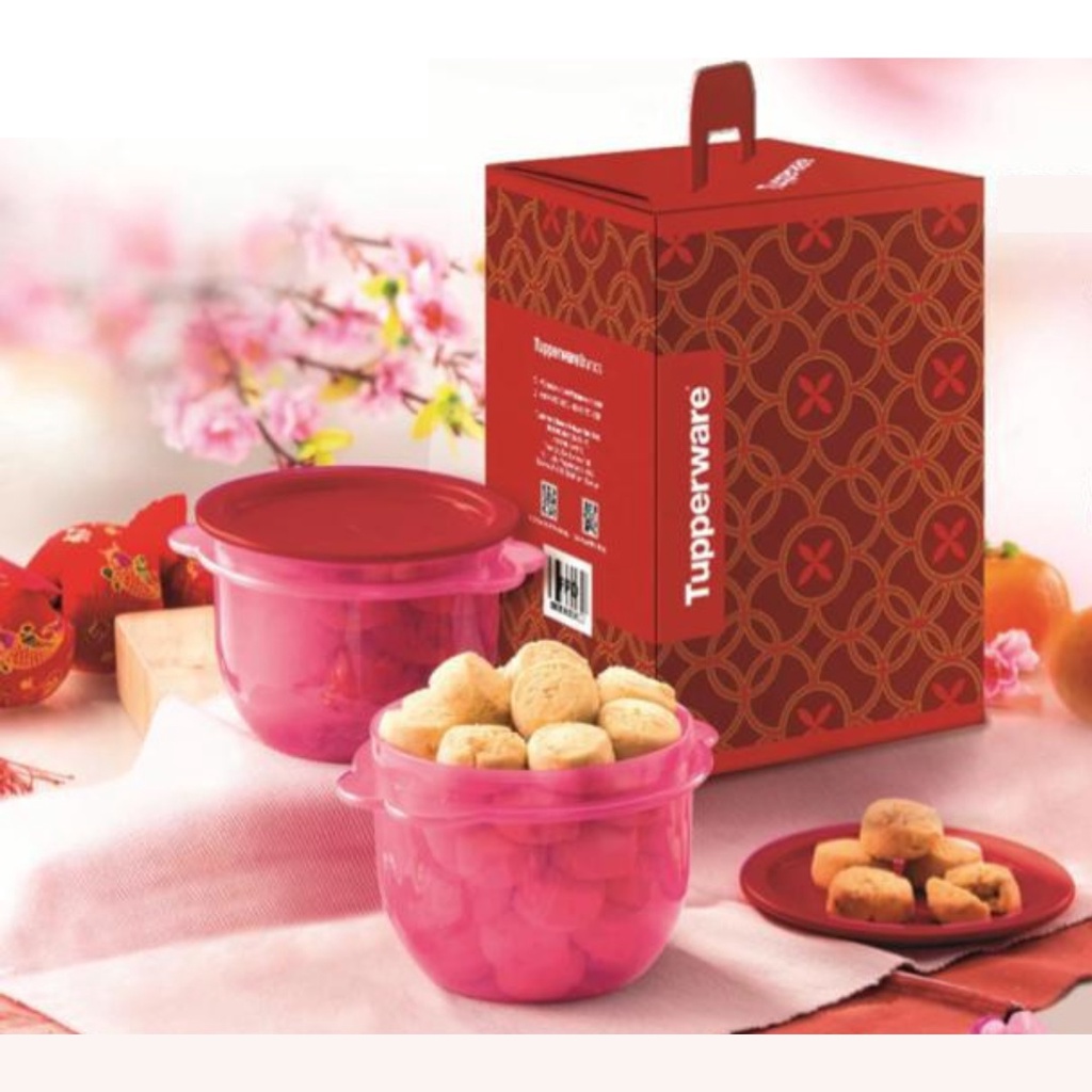 Ready Stock 2023~ Tupperware CNY Cookies Gift Set