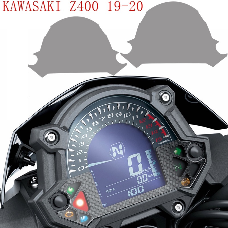 2Pcs Motorcycle?Speedometer Instrument Screen Protection Scratch Cluster  Film Protector for Kawasaki Ninja650 1000 Z H2 Z650 Z900 2020
