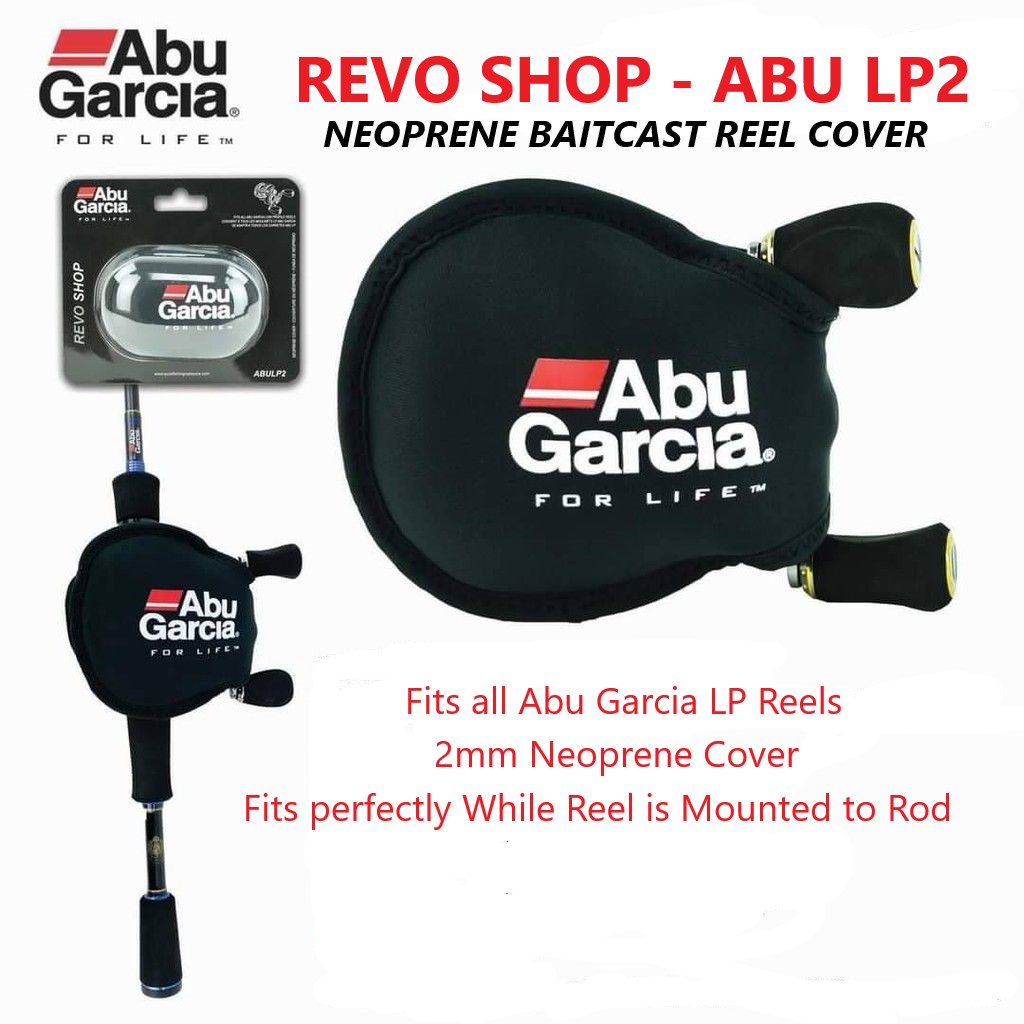 Baitcasting BC/Spinning Reel Cover Abu Garcia Revo Shop ABULP2 Reel Pouch  Neoprene