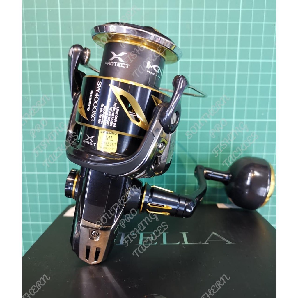 SHIMANO 21' 100% ORIGINAL STELLA SW 4000XG SPINNING REEL WITH 1