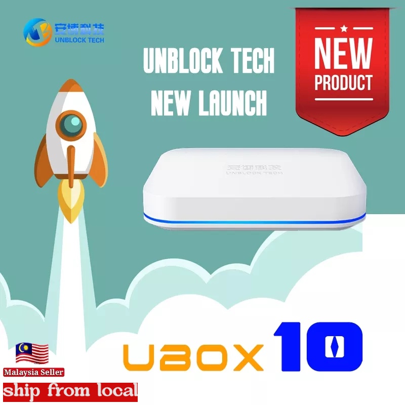 Unblock Tech Ubox 10 2023 Dual Wifi Ai Voice 4GB 64GB Hot, 44% OFF