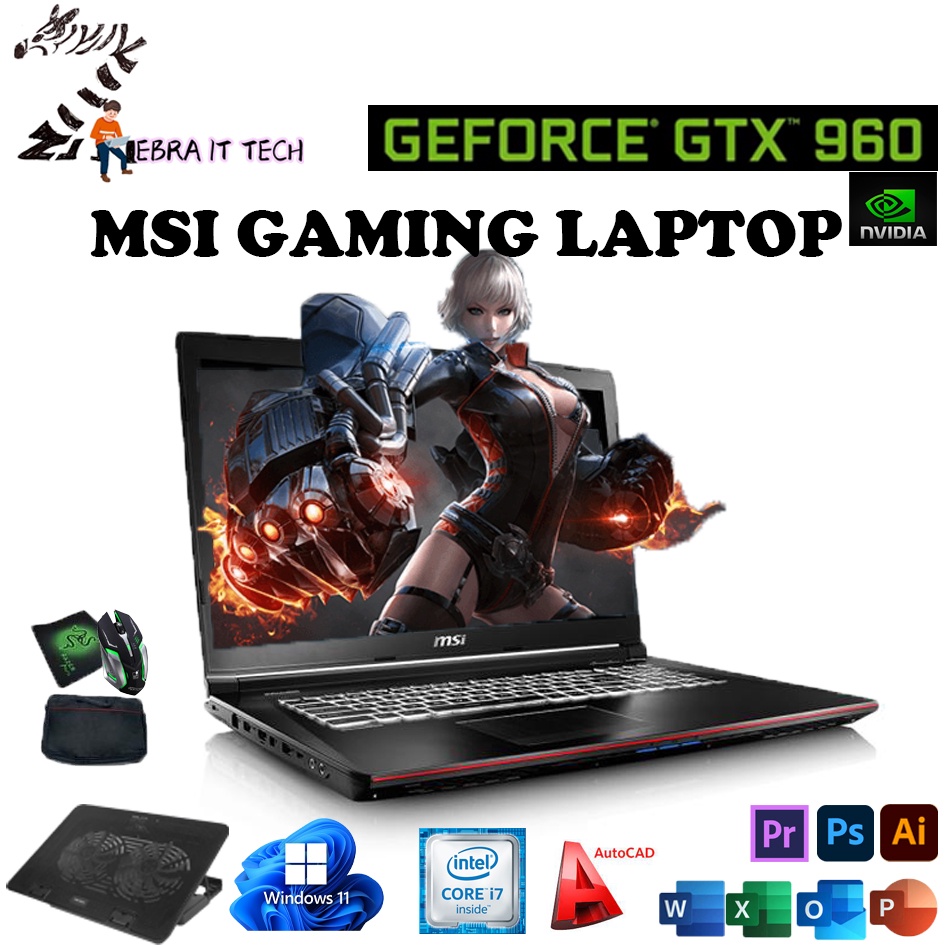 Laptop on sale gtx 960