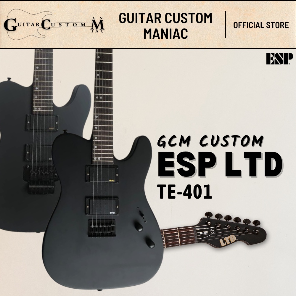 Preorder GCM Custom Made ESP LTD TE-401 Electric Guitar