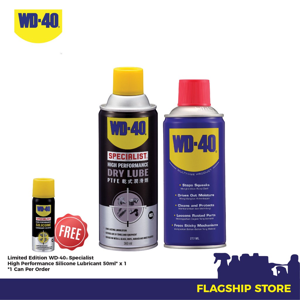 WD - 40 SPECIALIST HIGH PERFOMANCE SILICONE LUBRICANT 50ML