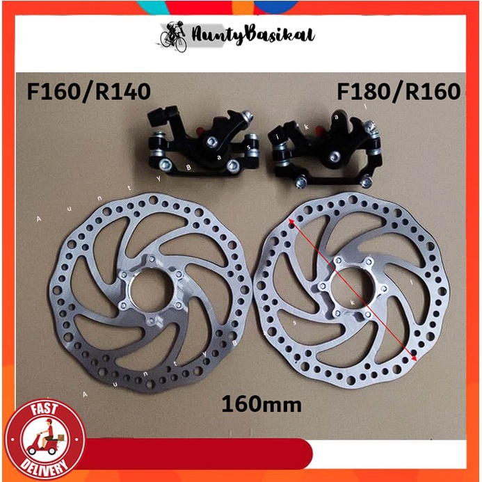 Brake sale disc basikal