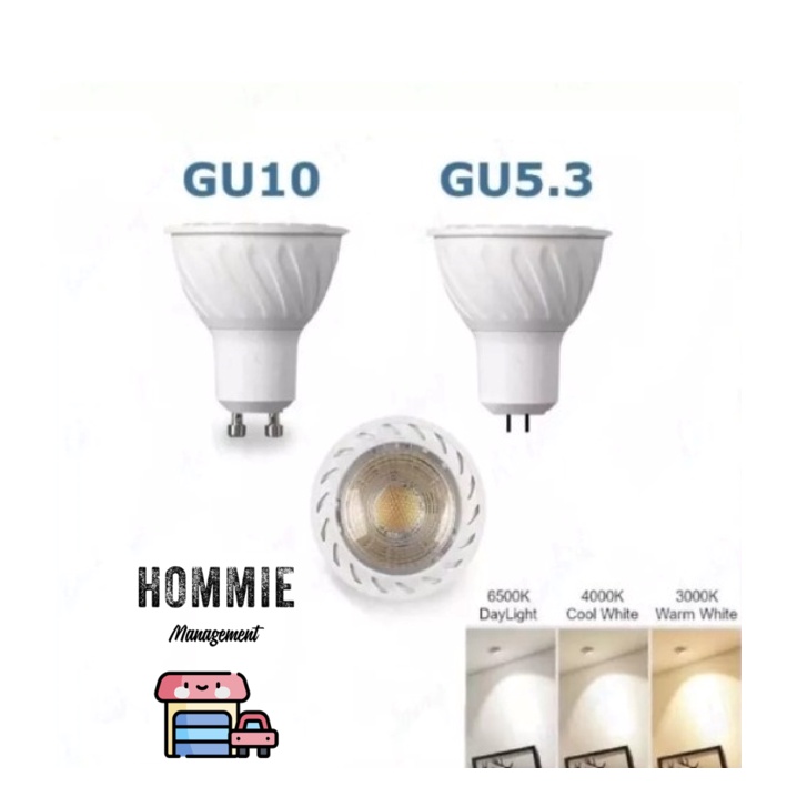 Ampoule LED - GU10 5W 6000K non dimmable