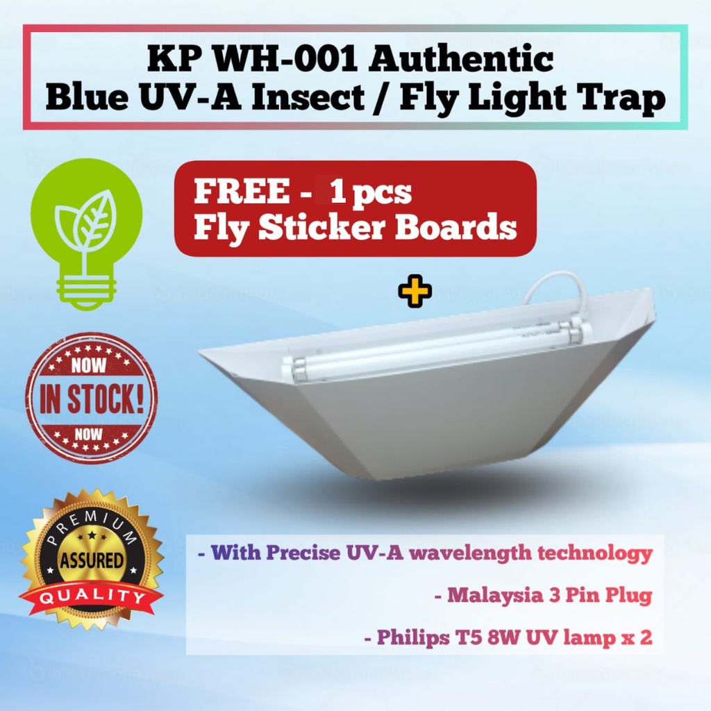 KP WH 001 Authentic Blue UV A Insect Killer Machine Fly Killer