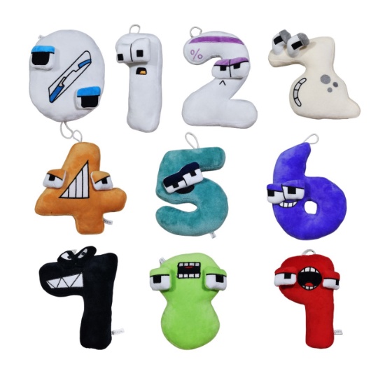 Alphabet Lore Key Chain Figure Toys Cute ABC Alphabet Ornament Bag Pendant  Cosplay Props Toys Keychain Keyring Children's GiftS