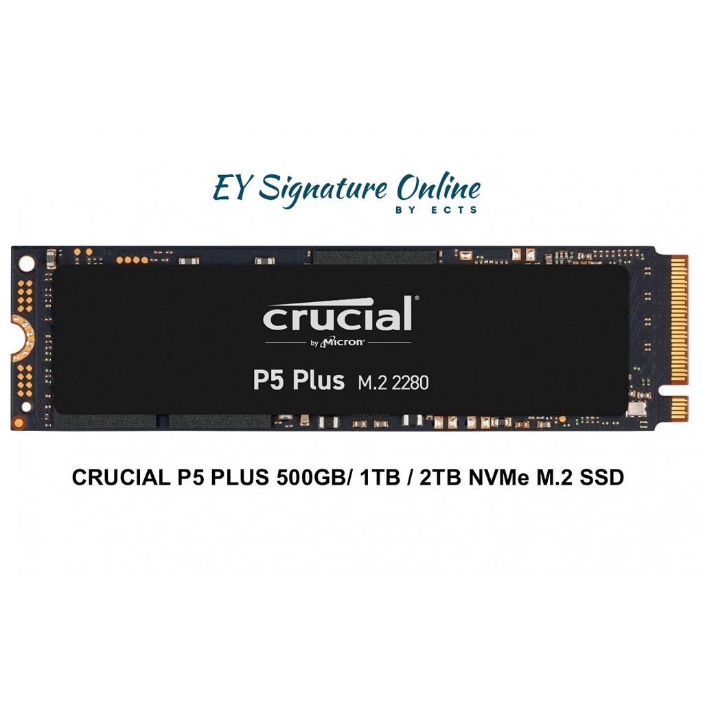 CRUCIAL P5 PLUS 500GB/1TB/2TB NVMe M.2 SSD