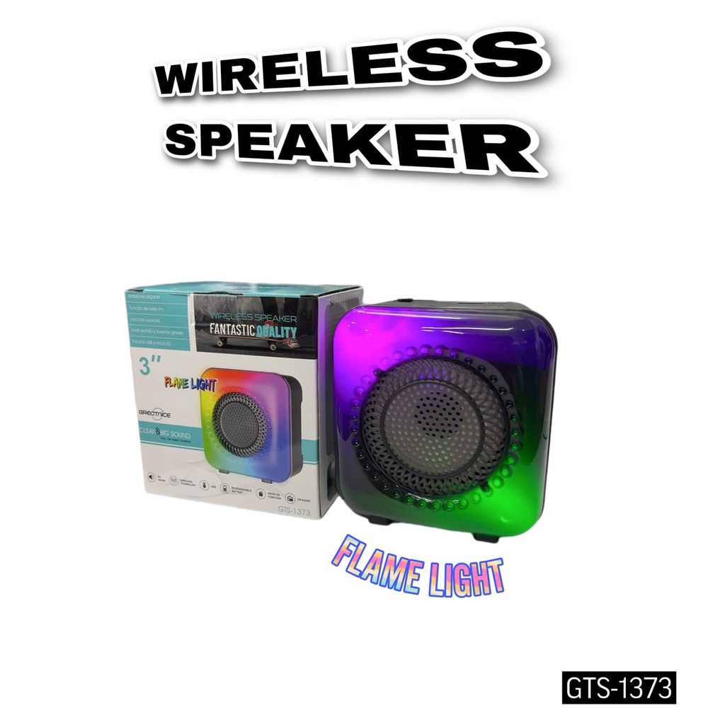 Wireless speaker online light