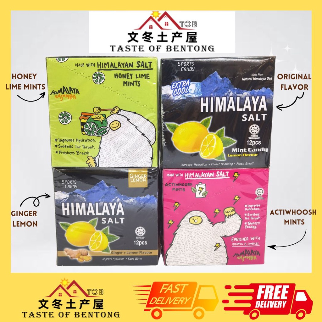 Buy Himalaya Salt Mint Candy (Lemon)  15 g from Pandamart (Setia Alam)  online in