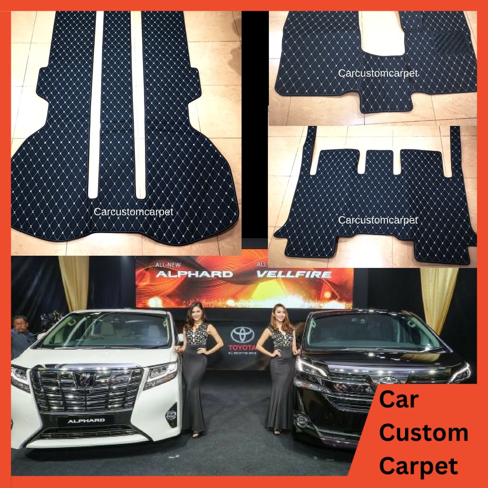 Toyota Alphard Vellfire 10 20 30 40 estima agh30 floor mat carpet